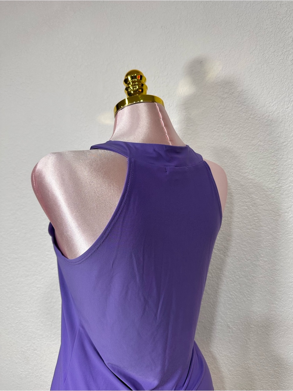 Lavender Tie-Neck Halter Camisole - Picture 3 of 3